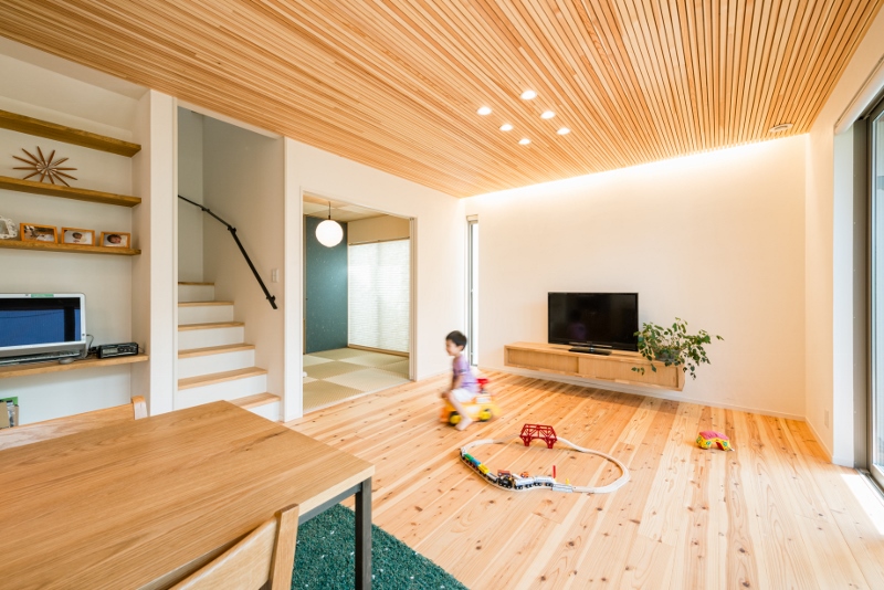 木がいっぱい自然素材の家 注文住宅を設計士とつくる デザインホーム建築設計事務所