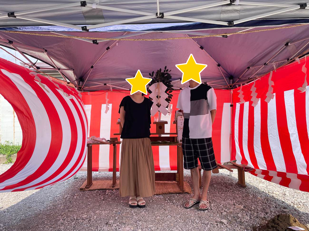 山形市 W様・米沢市 N様・南陽市 I様 地鎮祭