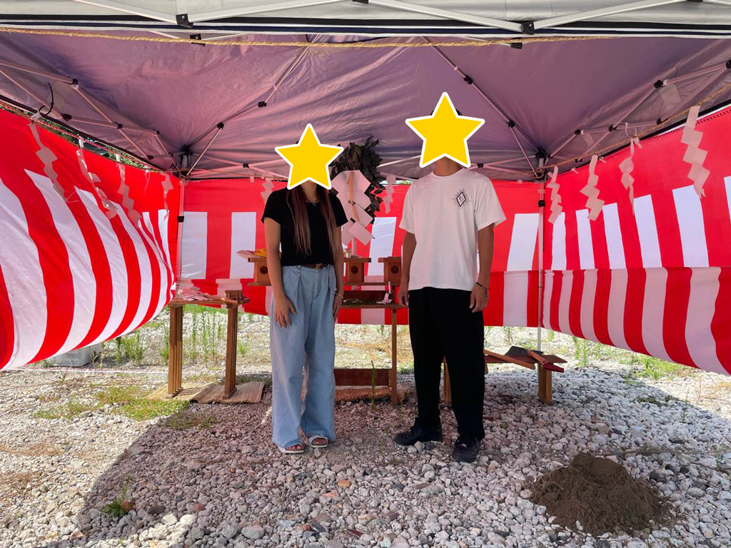 山形市 W様・米沢市 N様・南陽市 I様 地鎮祭