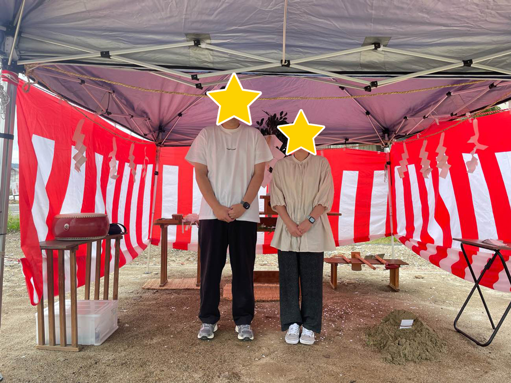 山形市 W様・米沢市 N様・南陽市 I様 地鎮祭