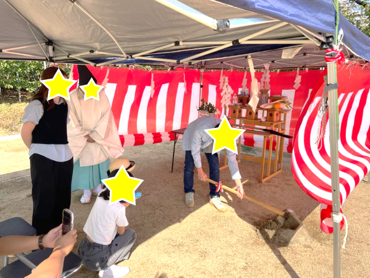 米沢市 I様・米沢市 E様 地鎮祭